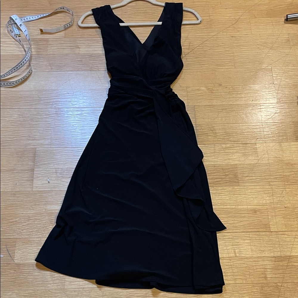 Frank Lyman Design Elegant Black Backless Dress